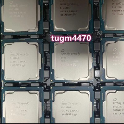 Intel Xeon e-2126g （QS） 6-Core 3.30ghz 12mb 80w lga-1151 c246 CPU processor