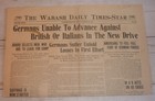 Wabash, IN Daily Times-Star, March 22, 1918 - Germans Unable to Advance