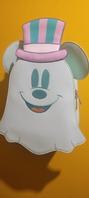 Loungefly Disney Ghost Mickey Gitd beschädigt bitte Fotos ansehen 