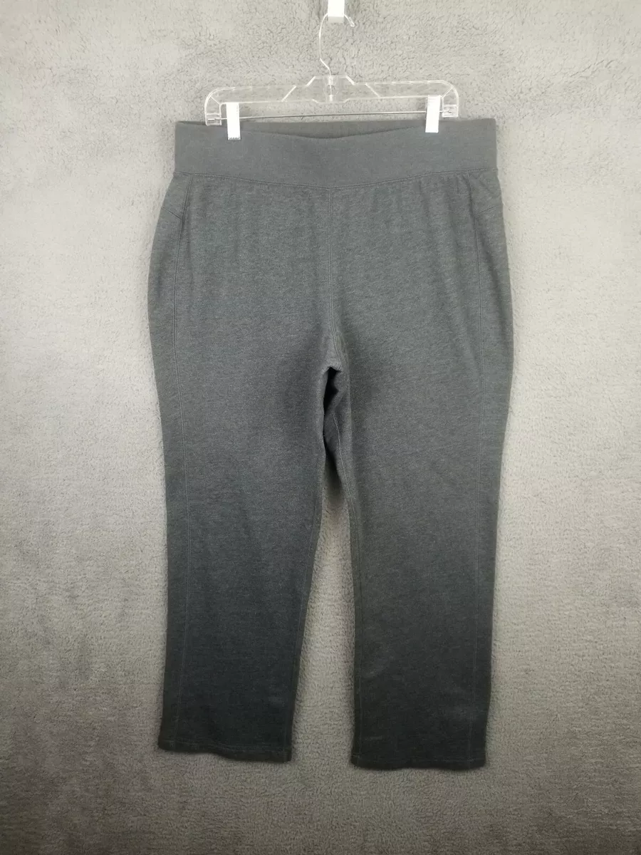 Tek Gear Sweatpants Womens Extra Large Gray Pull On Elastic Waist Lounge