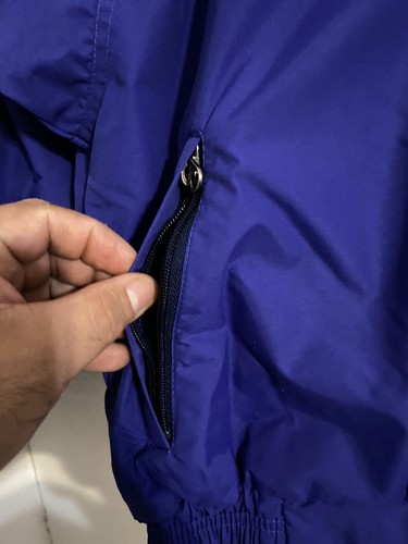 Vintage Patagonia Boys/Girls Size Kids 10 Blue Fleece Lined Bomber Jacket Style - Picture 7 of 7