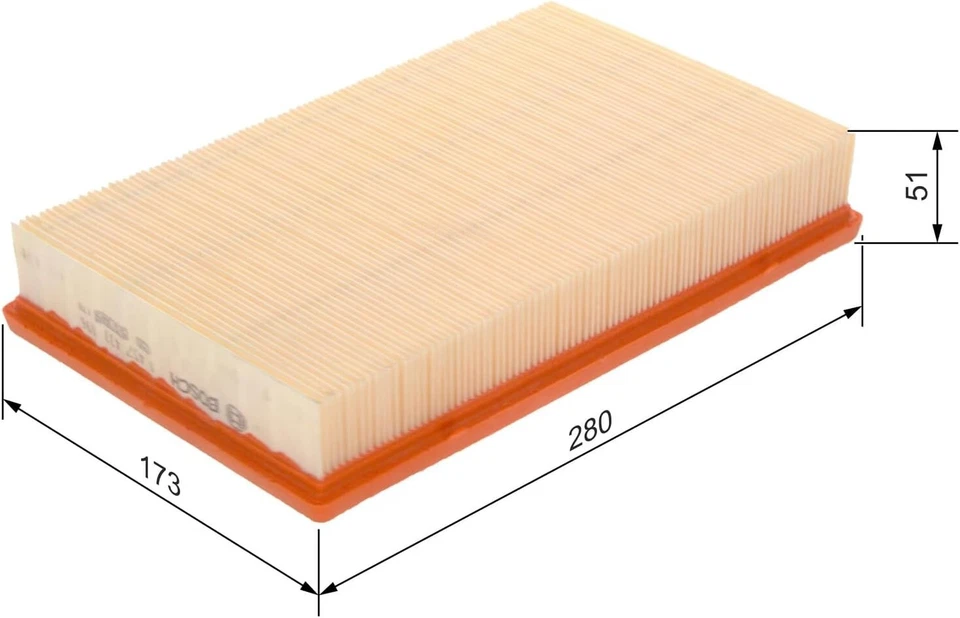 SERVICE KIT for VOLVO V50 (MW) 2.0 D - BOSCH AIR OIL FILTERS & OIL (2004-2007) - Image 3 of 4