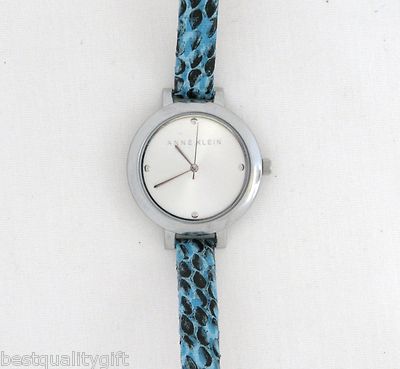 Anne Klein Silver Watch with Aqua Dial Amazon.com: Anne Klein Women main image 4