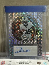 2022 Panini Mosaic Rookie Scripts Zamir White Auto Raiders Georgia