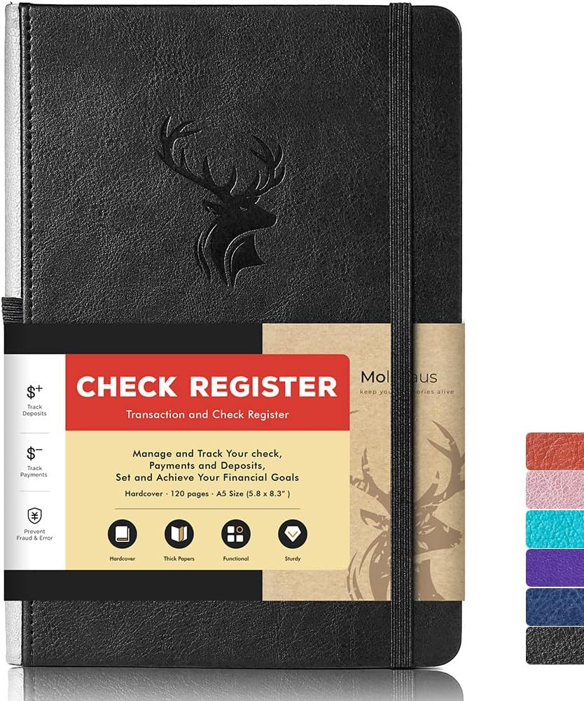как выглядит Check Registers for Personal Checkbook,Checkbook Register for Personal or Busine фото