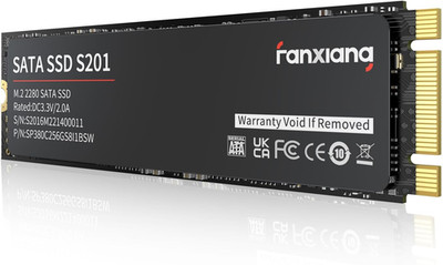 Fanxiang S201 M.2 SATA SSD Interne Festplatte M.2 2280 SATA III, 550Mb/S Lesen,