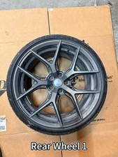 Vossen Hf-5 Matte Gunmetal - 20x9 20x10.5 - 5x114.3 Is 350 Fitment Wheels Only