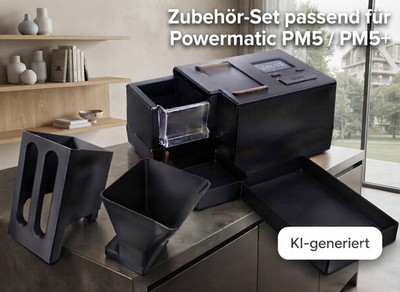 Passend für Powermatic 5 / PM5 XXL Trichter / Hülsenbox Zubehör-Set