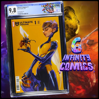 ULTIMATE ENDGAME #1 CGC 9.8   1:50 ALEXANDER LOZANO KEY ISSUE CUSTOM LABEL