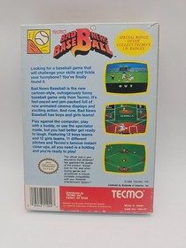 Bad News Baseball Nintendo NES CIB