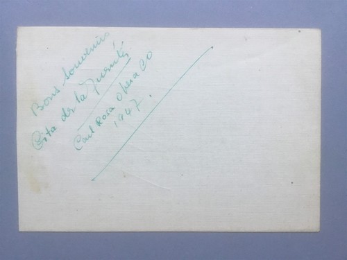 Gita de la Fuente (Carl Rosa Opera Co) singer. Signed autograph album ...