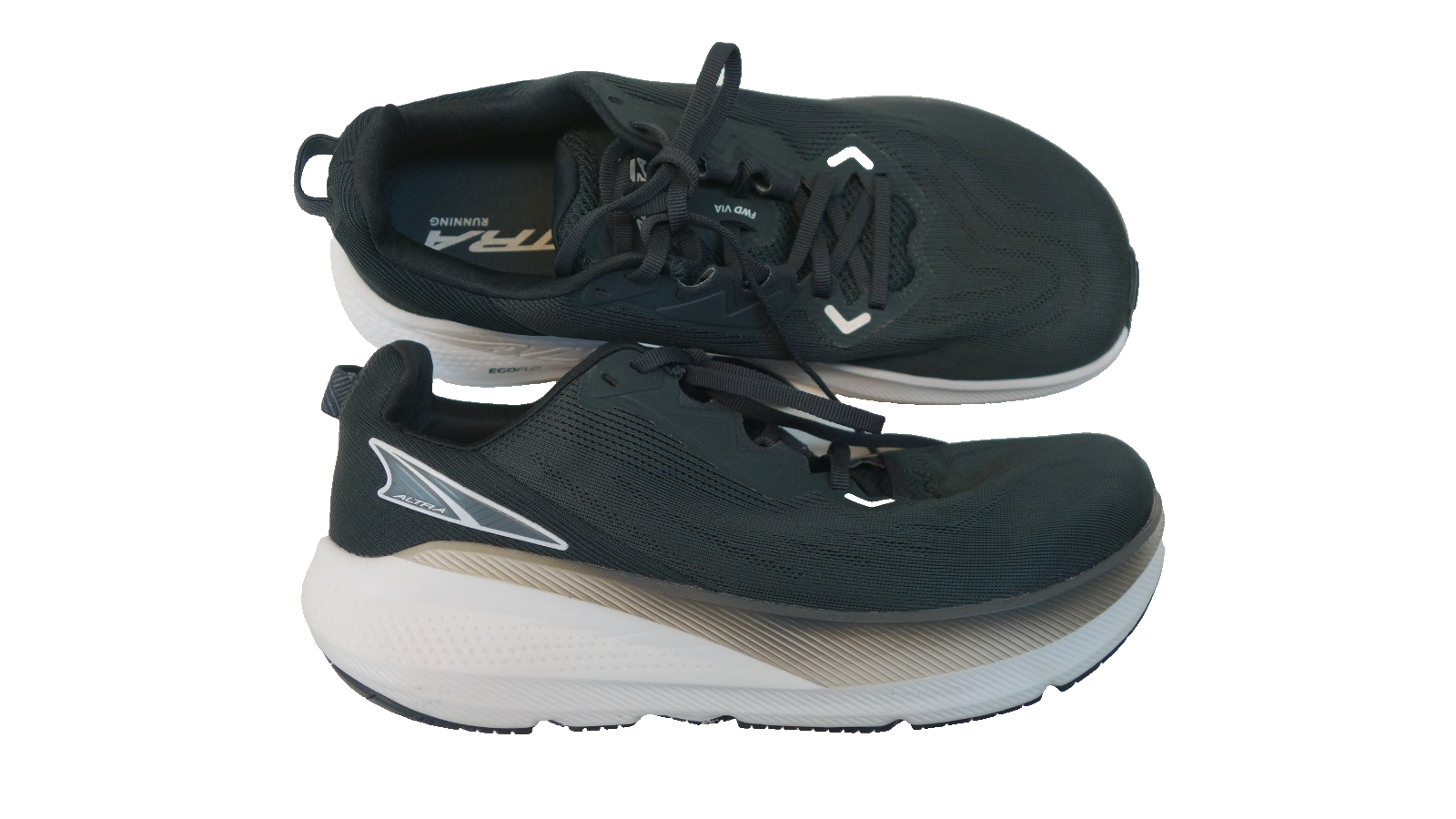 Altra FWD VIA Men's Black Running Shoes Size US 9 M EU 42.5