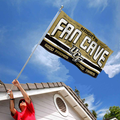 Central Florida Knights 3x5 Ft Man Cave Banner Flag – Officially Licensed Polyester, Double-Sided Print