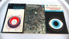 PELICAN BOOK BUNDLE SENSE NONSENSE IN PSYCHOLOGY PSYCHOANALYSIS BOOKS 3 VINTAGE