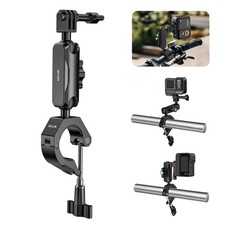 Bike Motorcycle Handlebar Clamp Holder Clip GoPro Insta360 DJI Action Camera
