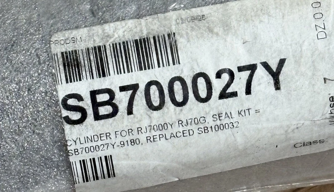 Rolling Jack Hydraulic Cylinder for RJ7000Y ( SB700027Y ) photo 7