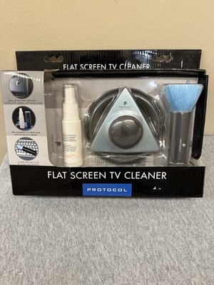 #ad Protocol Flat Screen TV Cleaner Kit LCD LED Plasma Screen Cleaning Set NEW $16.99