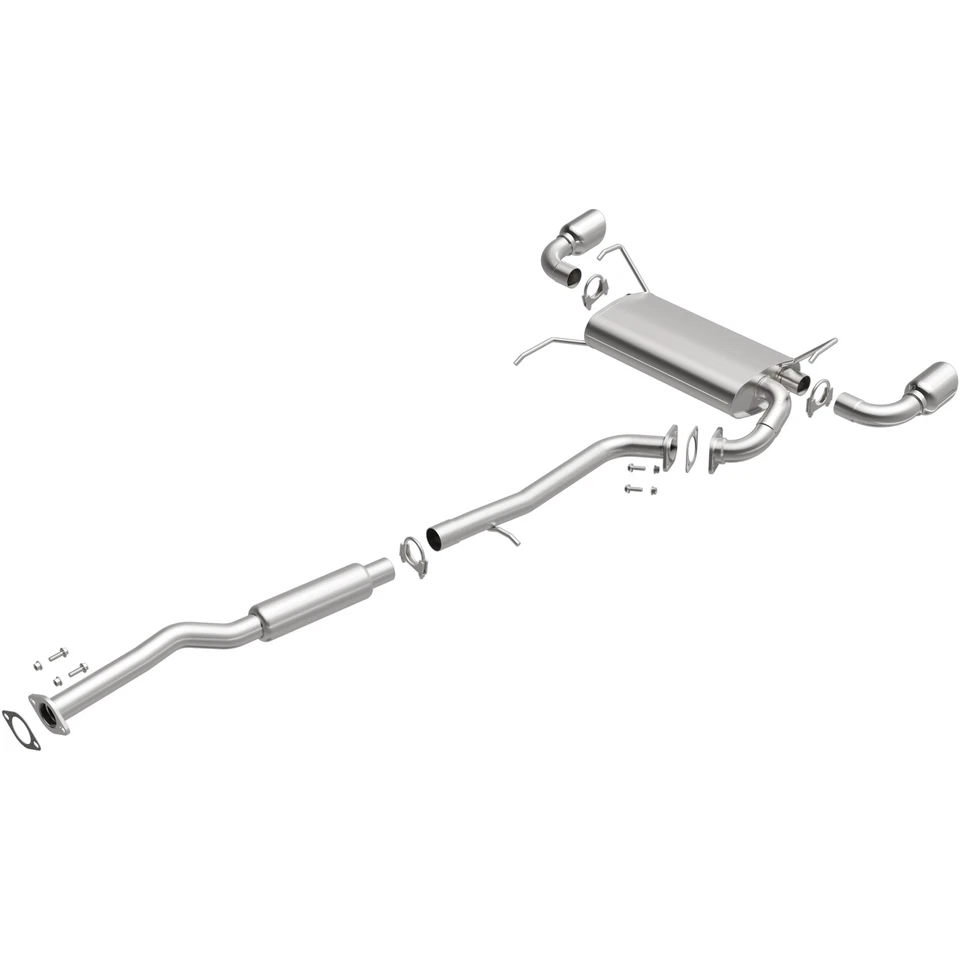 OE Replacement Exhaust System Kit For 2003-2007 INFINITI G35 Foto 2 de 4