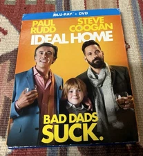 Ideal Home Blu-ray+DVD Paul Rudd Steve Coogan With SlipCover Buy2Get1Free