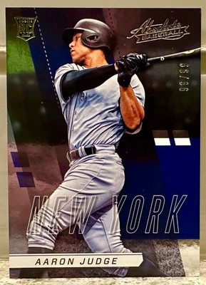 JERSEY NUMBER MATCH! 2017 Panini Absolute Aaron Judge Rookie 99/99! YANKS READ!