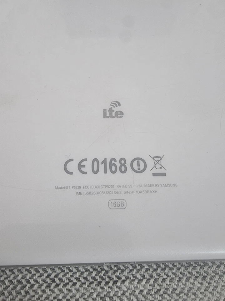 Samsung Galaxy Tab 3 10.1 GT-P5220 LTE 16GB – defekt, geht nicht an - Bild 3 von 4