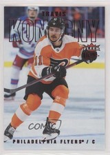 2021-22 Upper Deck Fleer Ultra Red Foil 36/91 Travis Konecny #177 0c3