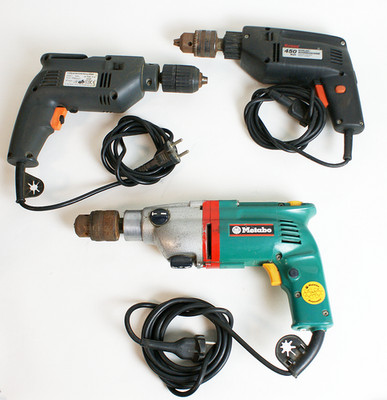 3 Bohrmaschinen - Metabo Sb ED 800/2 S - Kress SBLR 2110 a - T.I.P SB 500 L