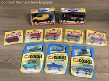 Lot of Vintage Diecast Metal Vehicles Corgi Juniors Husky Tootsie Toy IOB