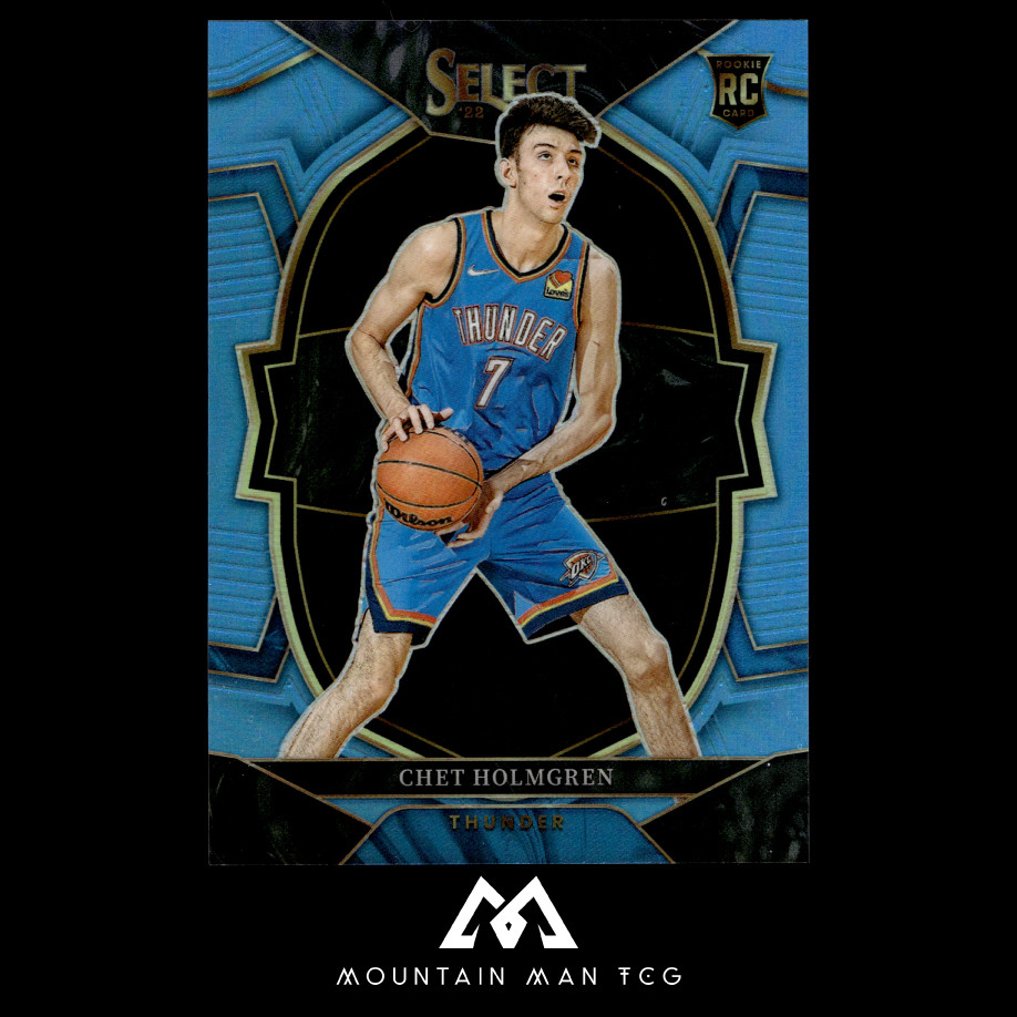 2022-23 Panini Select #83 Chet Holmgren Light Blue Prizms #/299