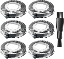 SH30 Heads Compatible with Philips Norelco Shaver 2400 6Pack Series 3000 Rep...