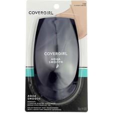 6 Pack CoverGirl AquaSmooth Foundation Makeup, Classic Beige 730, SPF 20, 0.4 oz