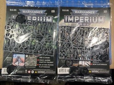 Warhammer 40k Imperium Magazine Issue 9 & 10 Ten Necron Warriors & Three Scarabs