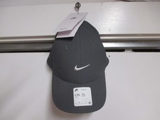NIKE CLUB CAP MENS DRI-FIT HAT L/XL SNAPBACK CLOSURE NWT GRAY  WHITE LOGO