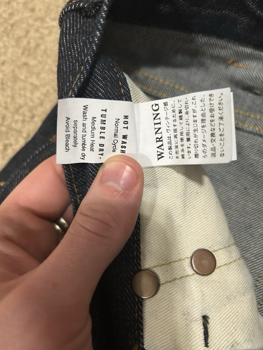 Lee Archives Riders 101z 1954 Model LM6341 Reproduction Selvedge