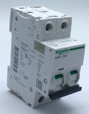 Schneider Electric A9F44216 Miniature Circuit Breaker MCB 2P 16A 6kA Acti9 iC60N