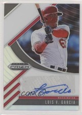 2020 Panini Prizm Draft Picks Auto Luis Garcia Luis V Garcia #A-LV Auto 4l3