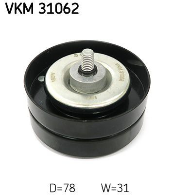 SKF VKM 31062 Umlenk-/FüHrungsrolle, Keilrippenriemen FüR Audi VW-image