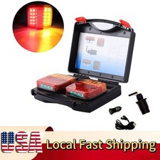Wireless Magnetic Trailer Lights   Rechargeable LED TailLight Kit For Trailer .