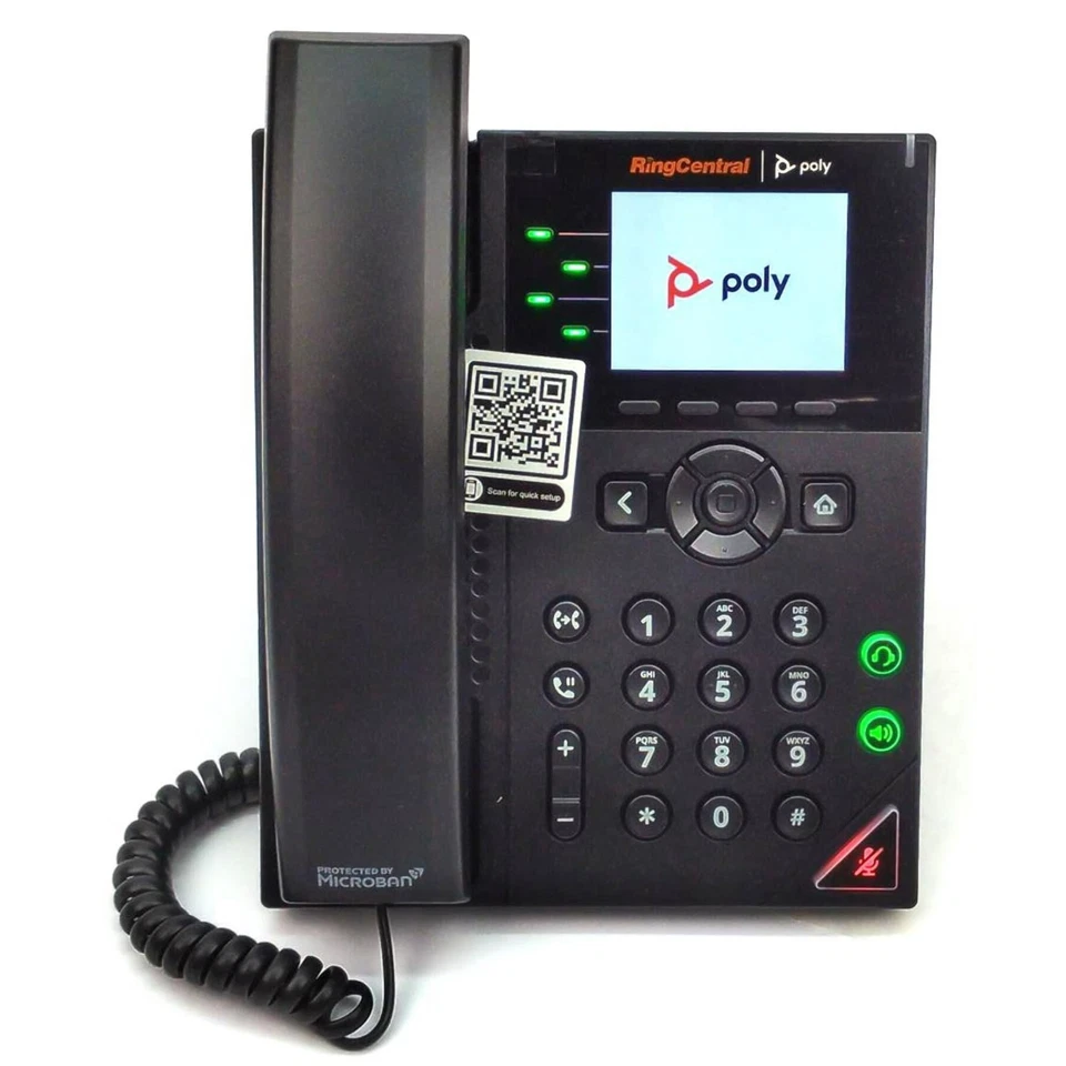 Polycom VVX 250 Business IP Desk Phone w/Color Display NEW IN BOX 2314-48820-025 - Image 2 of 4