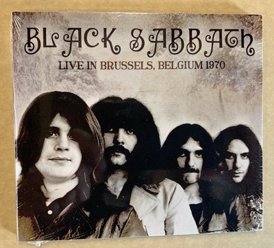 Black Sabbath - Live In Brussels, Belgium 1970 CD 2023 EU Import Release 
