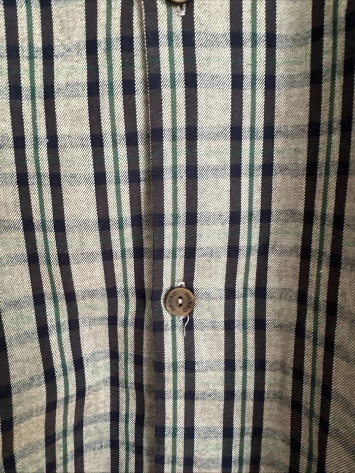 NUEVO CON ETIQUETAS $250 Hanro Hombres Pijama Conjunto Acogedor Cómodo Franela Talla M Pantalón Manga Larga Foto 4 de 4