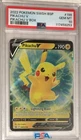 2022 Pokemon SWSH Sword & Shield Black Star Promo PSA 10 Pikachu V SWSH198 #198