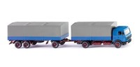 Wiking Lkw Mb Ng Prhz Azurblau/Grau 045501