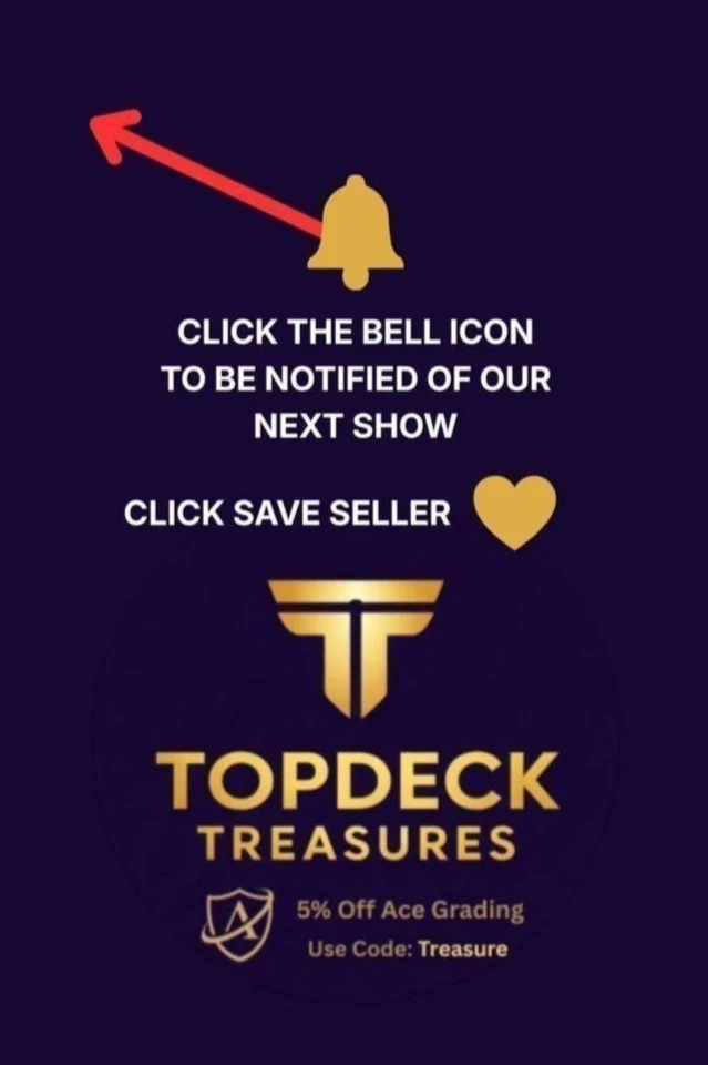 BOOKMARK OUR SHOWS | TOPDECK TREASURES