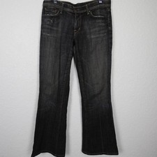 Citizens of Humanity Low Waist Flair Jeans Dark Wash Size 31 Made in USA