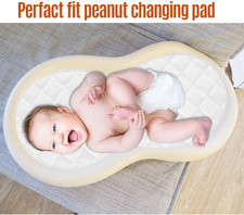 Changing Pad Liner Peanut Shape Changing Pad Cover Waterproof Washable Thicker
