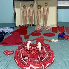 Vntg 1960s Bubble Cut Barbie Doll Lot- Ken, FQ, Clothes & Trunk TLC