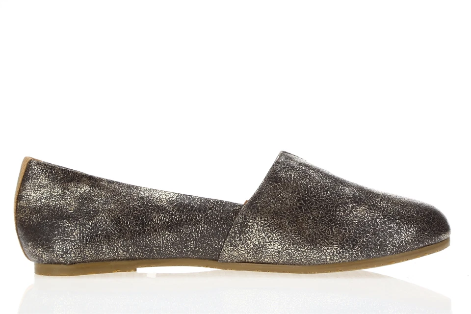 Womens TKEES Seemy bronze leather flats / espadrilles shoes sz. 5.5 M - Image 3 of 4