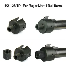 Ruger .22 Mark 1,2,3 Bull Adapter 1/2x28 TPI
