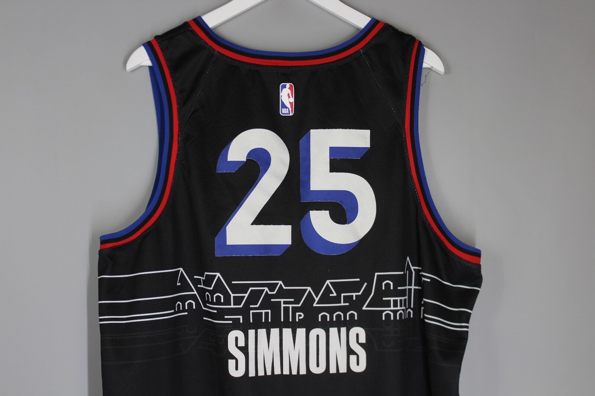 NIKE SWINGMAN PHILADELPHIA 76ERS BEN SIMMONS NBA CITY EDITION